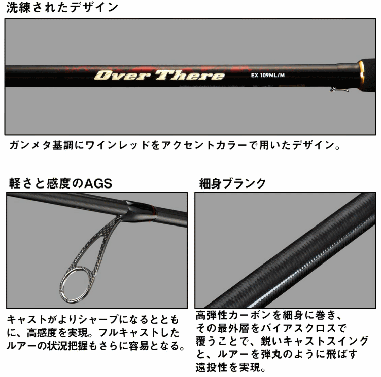Amazon | ダイワ(DAIWA) オーバーゼア 96H ブラック | ダイワ