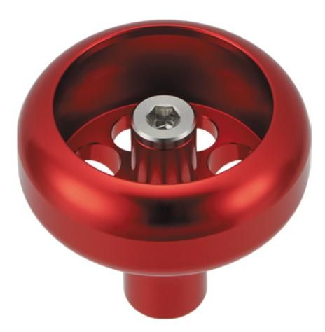 釣武者 パワーホイルノブ typeD レッド / リール ハンドルノブ 釣具 釣武者 パワーホイルノブ typeD レッド / リール ハンドルノブ 釣具