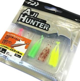 ダイワ アジハンターワーム リング 2インチ #アソート / 鯵 アジング ルアー 釣具 メール便可 【本店特別価格】