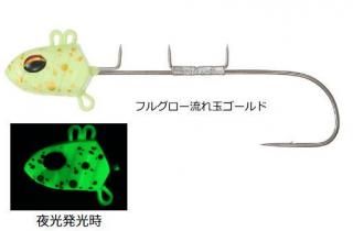 ダイワ 船タチウオテンヤSS ライト 10号 フルグロー流れ玉ゴールド / 太刀魚 仕掛け 釣具 メール便可 【本店特別価格】