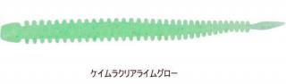 ダイワ 月下美人 アジングビーム バチコンカスタム MID 2.5インチ #ケイムラクリアライムグロー / ワーム メール便可 【本店特別価格】