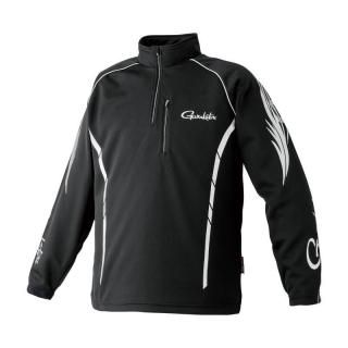 がまかつ 2WAYウォームジップシャツ GM-3766 ブラック/シルバー 3Lサイズ / gamakatsu