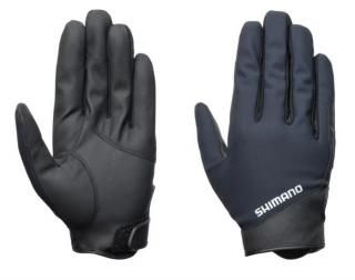 シマノ 01 ベーシックウォーム グローブ 指出し GL-071Y ネイビー 2XLサイズ / 手袋 ウェア shimano 釣具 メール便可 【本店特別価格】