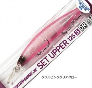 ショアラインシャイナーZ セットアッパー 125S-DR 青物スペシャル #ダブルピンククリアグロー / ルアー 釣具 メール便可 【本店特別価格】