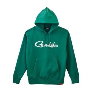 がまかつ ロゴフーディ GM-3790 グリーン LLサイズ / gamakatsu 【本店特別価格】