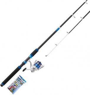 チョイ投げ入門セット プロマリン わくわくちょい投げセットSG 270 / 振出ロッド+糸付きリール+ 投げ釣り仕掛け 釣具