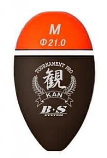 グレックスプラス GREX+ トーナメント プロ 観 B・S オレンジ Mサイズ G6 / ウキ 釣具 メール便可