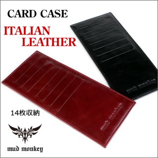 カードケース14枚/メンズ/牛革・イタリアンレザー