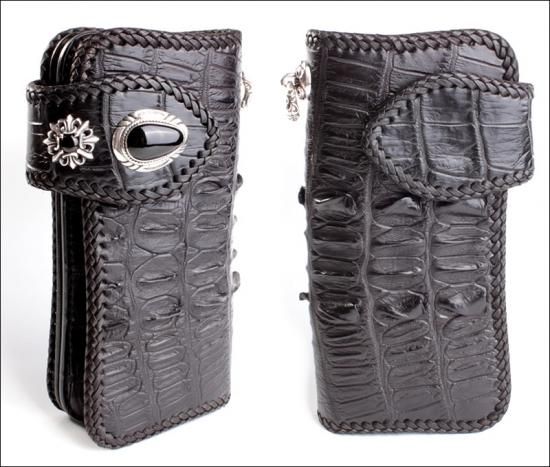 クロコダイル 長財布 ヘビー級 INSIDEクロコダイル・コンチョ