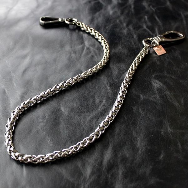 Amazon.co.jp: フラットヘッド ウォレットチェーン silver925