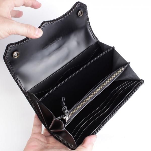 一品限定クロコダイル 長財布 ヘビー級・ホーンバック/コンチョ 一品限定クロコダイル 長財布 ヘビー級・ホーンバック/コンチョ