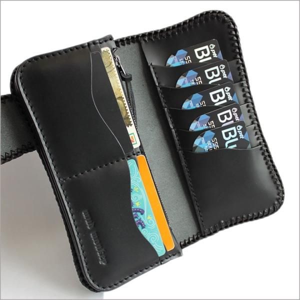 バイカーズウォレット 栃木レザー ヌメ革 長財布 ライダース