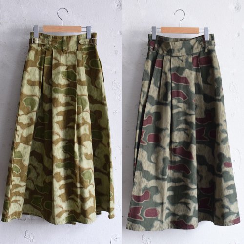 RUMBLE RED “GM Camouflage Gurkha Skirts” - Tribeca