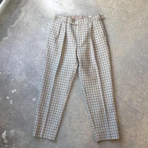 KAPTAIN SUNSHINE “Two Pleats Trousers” - Tribeca KAPTAIN SUNSHINE “Two Pleats Trousers” - Tribeca