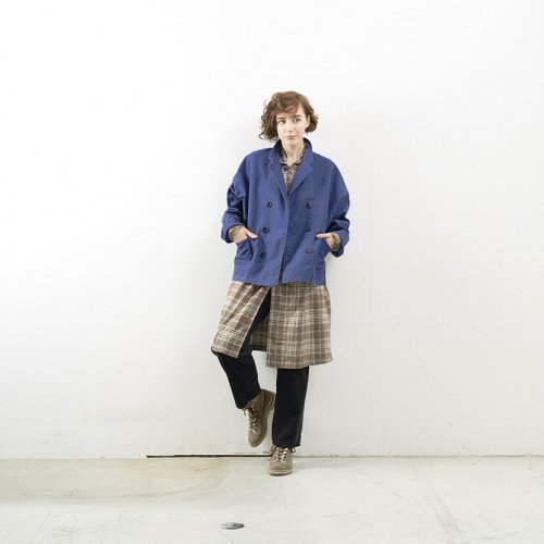 H.UNIT STORE LABEL “Moleskin Dolman Euro Work Jacket” - Tribeca