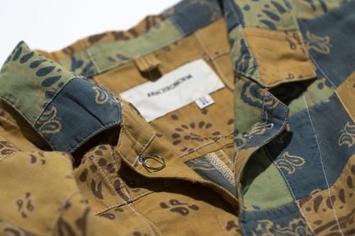 ANACHRONORM “S/S PATCH WORK COVERALL SHIRT