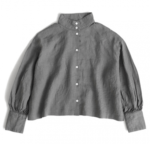 トップス SETTO LINEN OKKAKE SHIRT BS STL-SH017 LIBERTY BS OKKAKE シャツ／SETTO（セット）｜愛着を持って