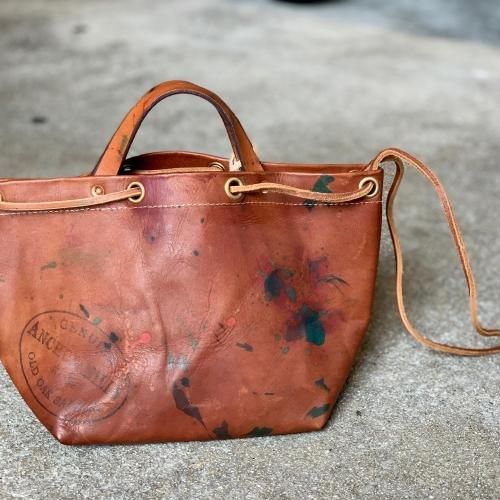 vasco “PAINT LEATHER PURSE BAG” - Tribeca