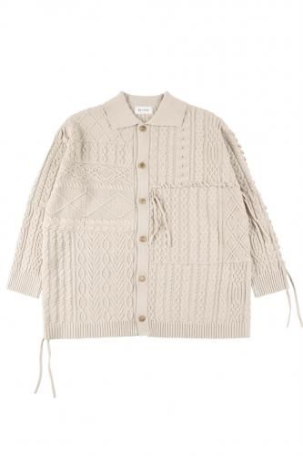 BELPER （ベルパー）LINKING KNIT JACKET