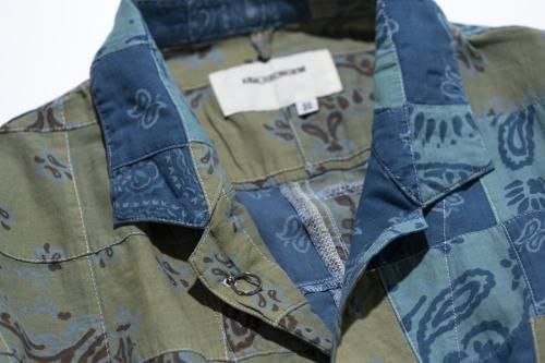 ANACHRONORM “S/S PATCHWORK COVERALL SHIRT