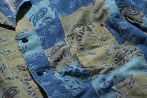 ANACHRONORM “S/S PATCHWORK COVERALL SHIRT