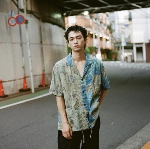 ANACHRONORM “S/S PATCHWORK COVERALL SHIRT