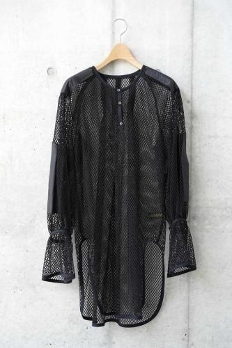 RUMBLE RED コマンドメッシュブラウス RUMBLE RED “Commando Mesh Blouse” - Tribeca