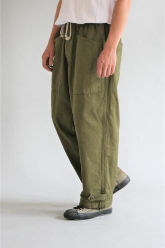 ANACHRONORM “MILITARY WIDE EASY PANTS ” - Tribeca