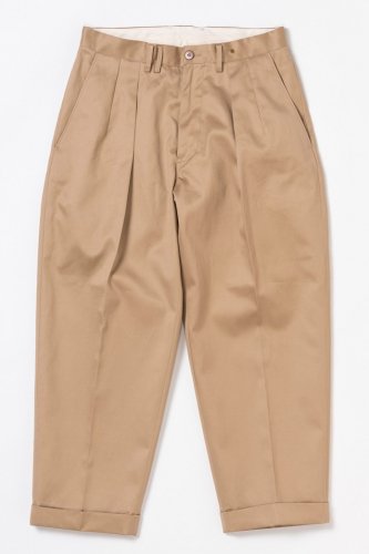 ANACHRONORM “COLD MERCE TUCK WIDE TROUSERS” - Tribeca