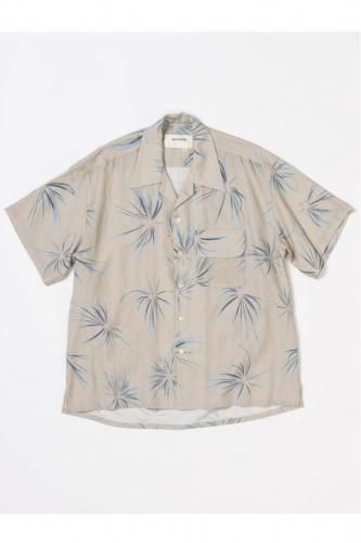 ANACHRONORM FIREWORKS SHIRT CARDIGAN / Black | FLATBUSH