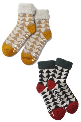 ROTOTO COMFY ROOM SOCKS  SANKAKUɤξʲ