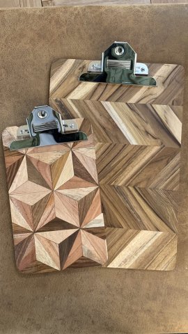 Wooden Clip Board