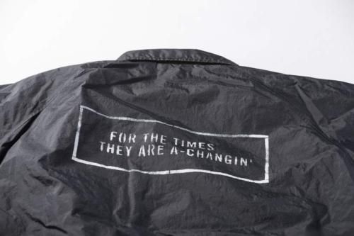 アナクロノーム　PATCHED NYLON COACH BLACK　AN155 ANACHRONORM/アナクロノーム PATCHED NYLON COACH BLACK AN155 | MAMBO