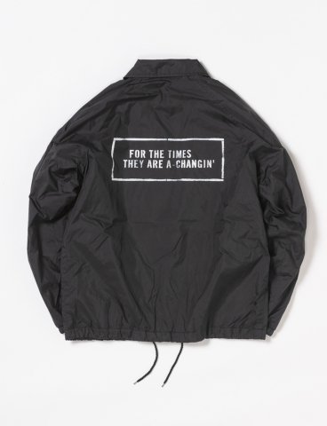 ANACHRONORM “PATCHED NYLON COACH JACKET”