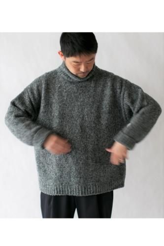 ✨EEL “アルパカノオクリモノ”ハイネックニット　Lサイズ EEL “アルパカノオクリモノ” - Tribeca