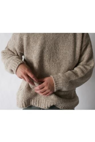 ✨EEL “アルパカノオクリモノ”ハイネックニット　Lサイズ EEL “アルパカノオクリモノ” - Tribeca