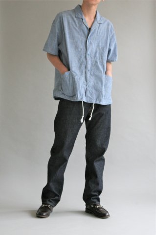 ANACHRONORM “S/S CHAMBRAY COVERALL SHIRT”