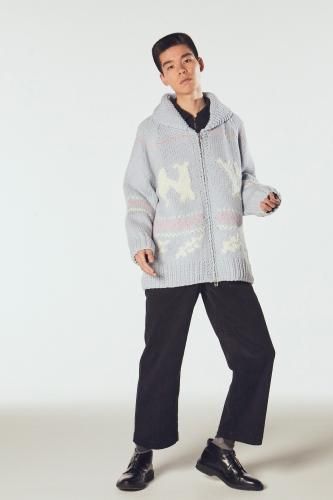 BELPER “COWICHAN KNIT JACKET” - Tribeca BELPER “COWICHAN KNIT JACKET” - Tribeca