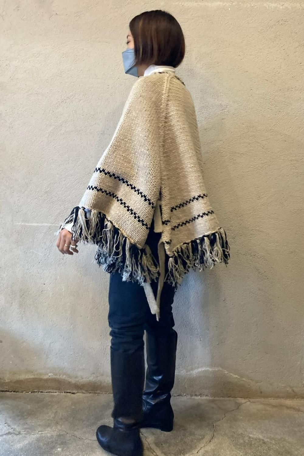BELPER “COWICHAN KNIT PONCHO” - TRIBECA(トライベカ)|島根県松江