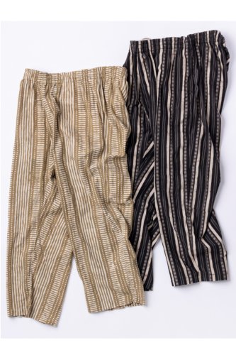 ANACHRONORM “BATIK WIDE EASY PANTS” - Tribeca