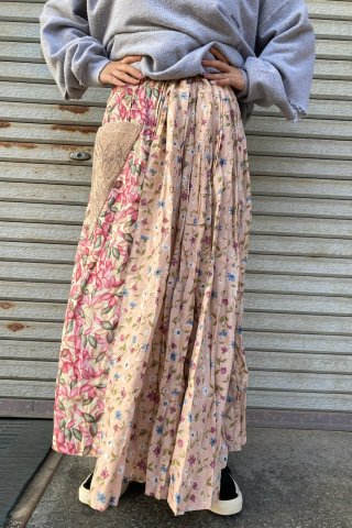 77circa circa make gobelin fabric waist flower skirt
