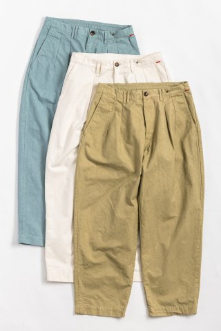 ANACHRONORM “STANDARD TUCK WIDE TROUSERS”