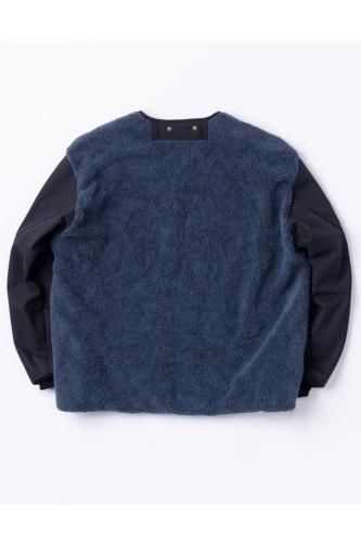 ANACHRONORM “BOA NO-COLLAR JACKET Ⅱ” - Tribeca