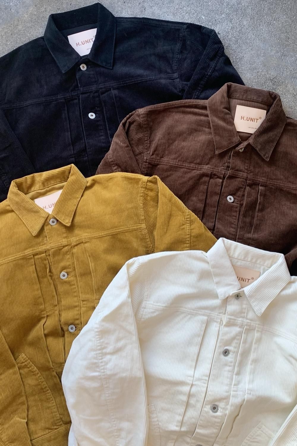 H.UNIT “Corduroy work jacket” - Tribeca H.UNIT “Corduroy work jacket” - Tribeca