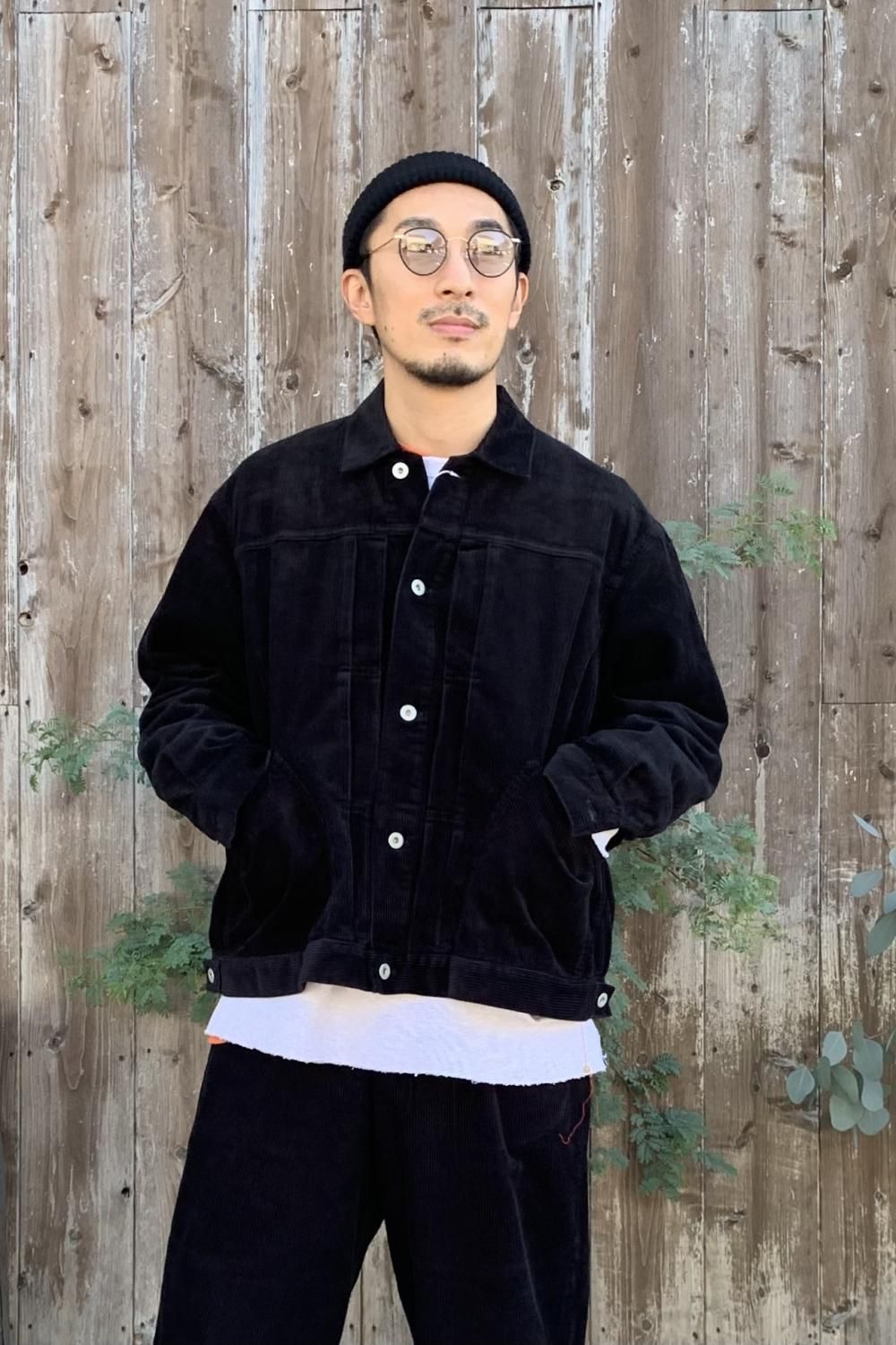 H.UNIT “Corduroy work jacket” - Tribeca
