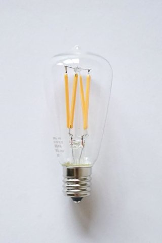 “ミニエジソン型LED電球E17 (電球色30W相当)”