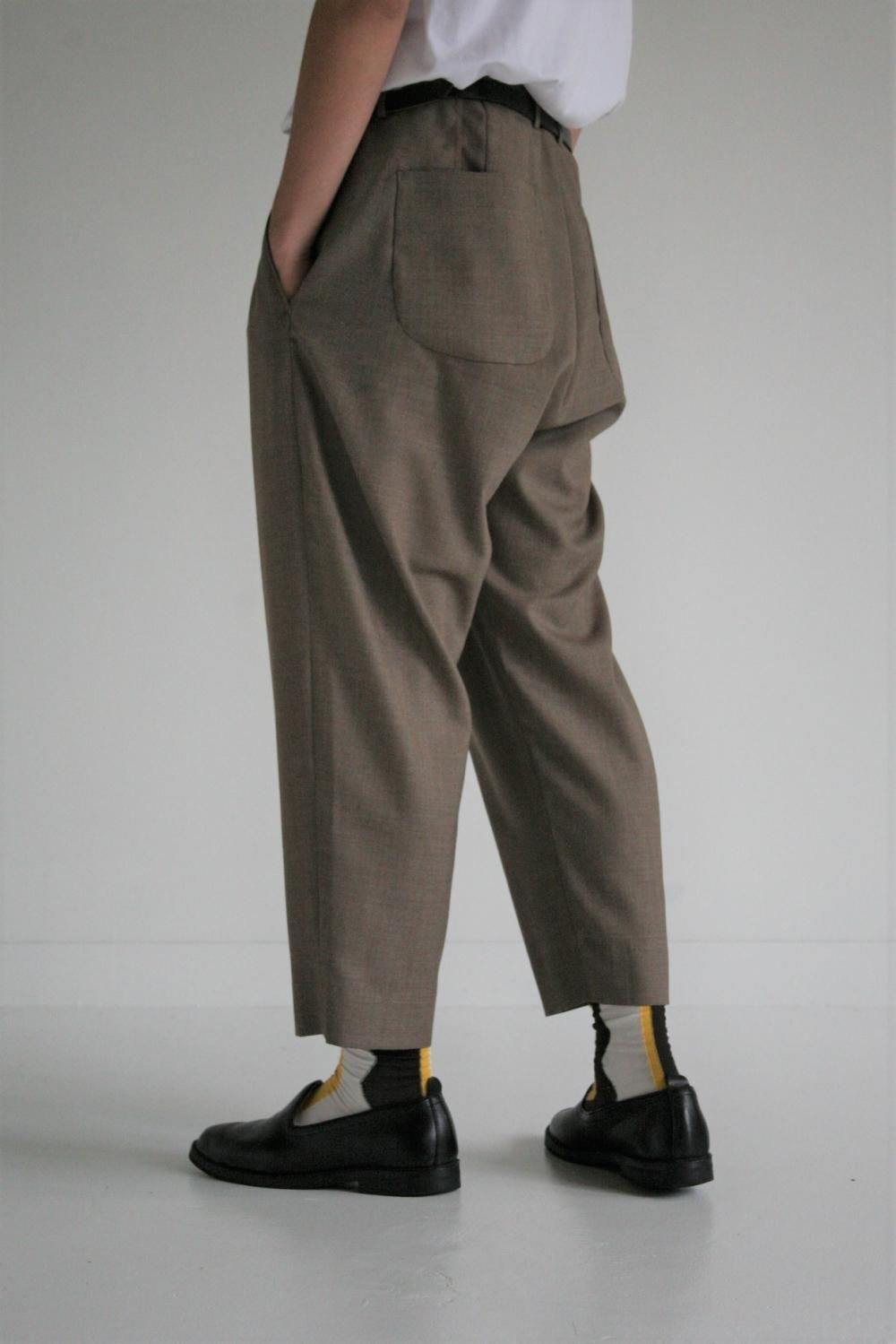 ANACHRONORM “SUMMER WOOL TAPERED TROUSERS” - Tribeca ANACHRONORM “SUMMER WOOL TAPERED TROUSERS” - Tribeca