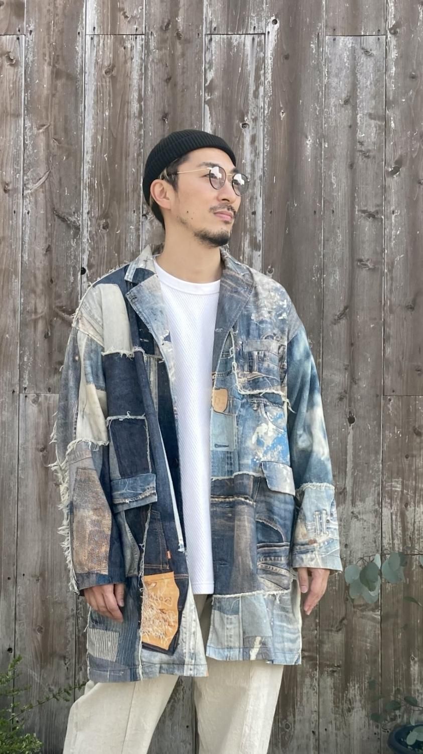 ANACHRONORMアナクロノーム　デニムコート anachronorm アナクロノーム インディゴ デニム キルティング