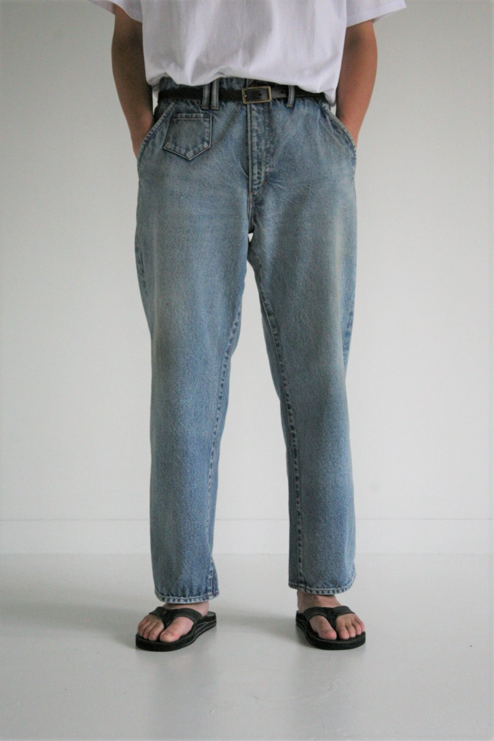 ANACHRONORM “80's WIDE TAPERED JEANS” - Tribeca