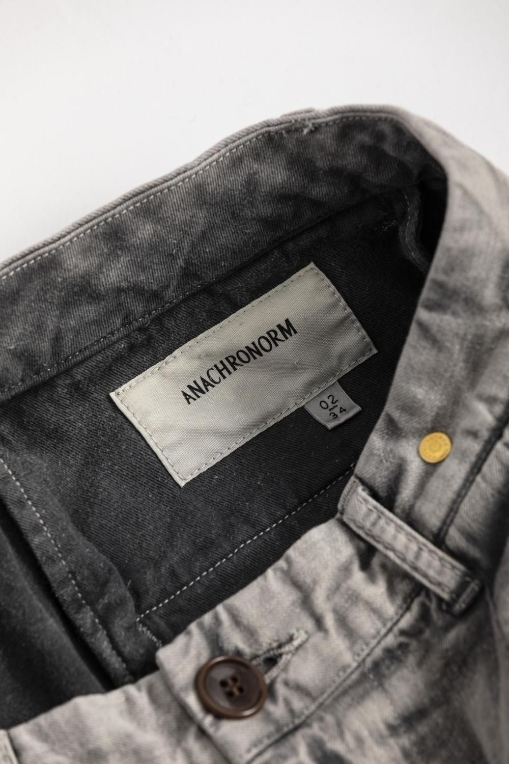 ANACHRONORM STRAIGHT 5P PANTS SULFUR DYE / BLACK | FLATBUSH